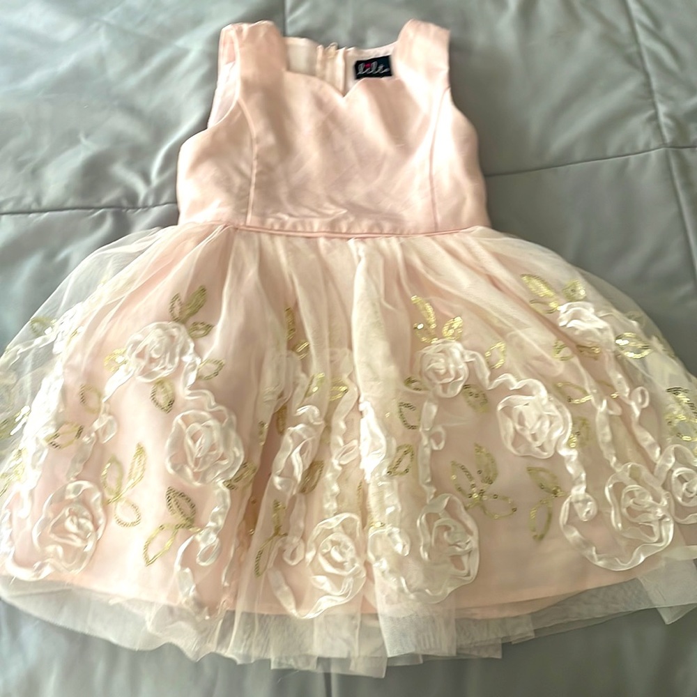 Floral toddler dress